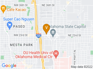 map of Oklahoma Municipal League