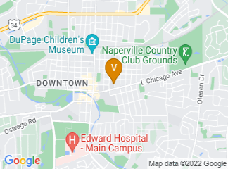 map of North Central College Wentz Science Center
