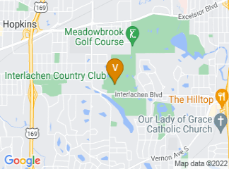 map of Interlachen Country Club