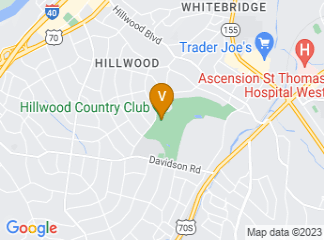 map of Hillwood Country Club