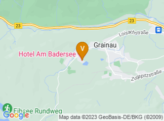 map of Hotel am Badersee