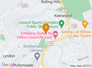 map of Kentucky Association of Health Care Facilities/Kentucky Center for Assisted Living