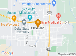 map of Bolivar County Solid Waste