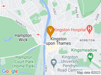 map of DoubleTree by Hilton Hotel London Kingston Upon Thames