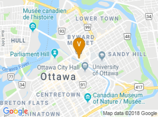 map of Ottawa Convention Centre