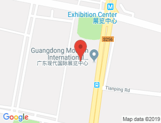 map of Guangdong Modern International Exhibition Center