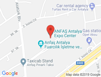 map of Antalya Expo Center antalya expo bilim ve teknoloji merkezi