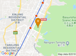 map of Guangzhou Gymnasium