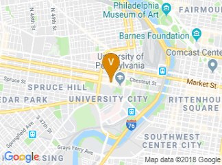 map of The Inn At Penn A Hilton Hotel
