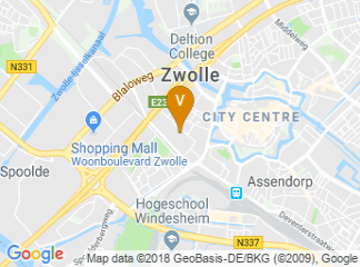 map of IJsselhallen