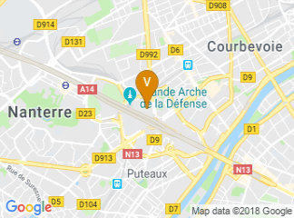 map of Cnit La Defense