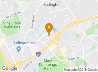 map of Boston Marriott Burlington