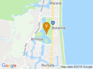 map of Lake Kawana Community Centre