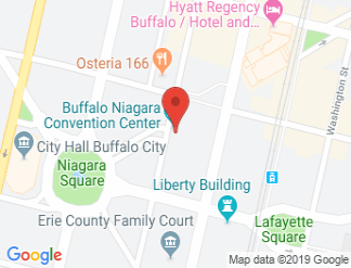 map of Buffalo Niagara Convention Center