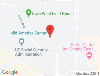 map of Mid-America Center