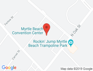 map of Myrtle Beach Convention Center