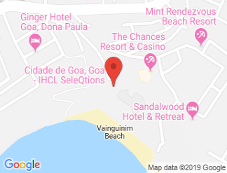 map of Cidade de Goa