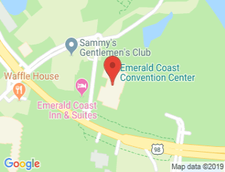 map of Emerald Coast Convention Center