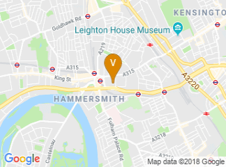 map of Novotel London West Hotel