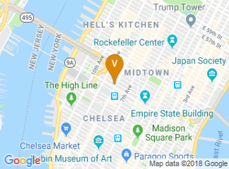 map of The New Yorker A Wyndham Hotel