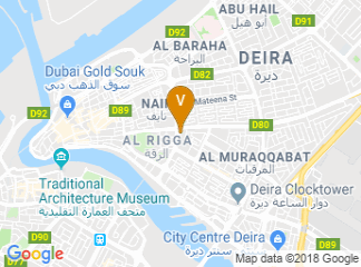 map of Al Ghurair Rayhaan Dubai