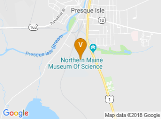 map of University of Maine at Presque Isle
