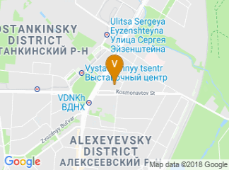map of Hotel Cosmos