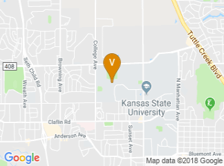map of Bramlage Coliseum