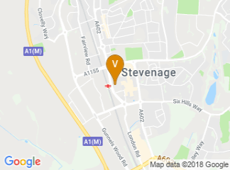 map of Stevenage Lifestyles