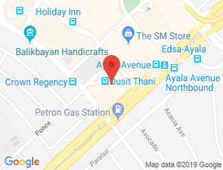 map of Dusit Thani Manila