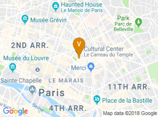 map of Carreau du Temple