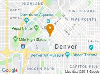 map of University of Colorado Denver