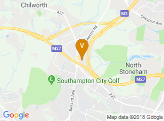 map of DoubleTree by Hilton Hotel Southampton