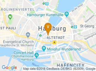 map of Handelskammer Hamburg