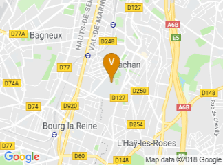 map of ecole Normale Superieure Paris-Saclay