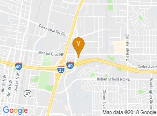 map of MCM Elegante Hotel