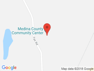 map of Medina County Community Center