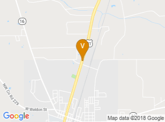 map of Bradford County Fair Association
