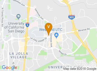 map of San Diego Marriott La Jolla