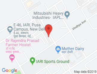 map of IARI Pusa Campus