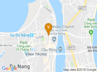 map of The University of Danang