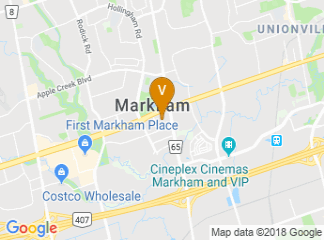 map of Hilton Toronto/Markham Suites Conference Centre & Spa