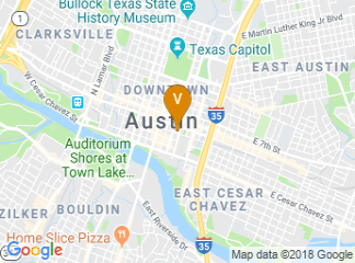 map of Courtyard by Marriott Austin Downtown/Convention Center