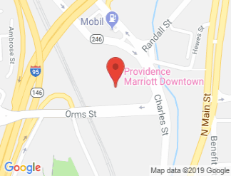 map of Providence Marriott Downtown