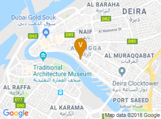 map of Radisson Blu Hotel, Dubai Deira Creek