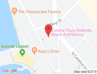 map of Crowne Plaza Redondo Beach And Marina