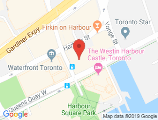 map of The Westin Harbour Castle Conference Centre