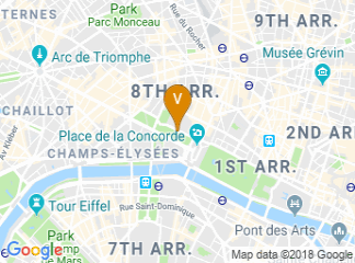 map of Pavillon Gabriel