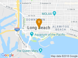 map of Renaissance Long Beach Hotel