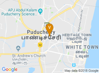map of Hotel Annamalai International